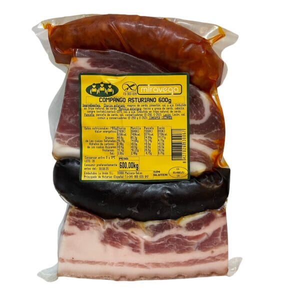 Compango Asturiano, Embutidos La Unión, 600 g