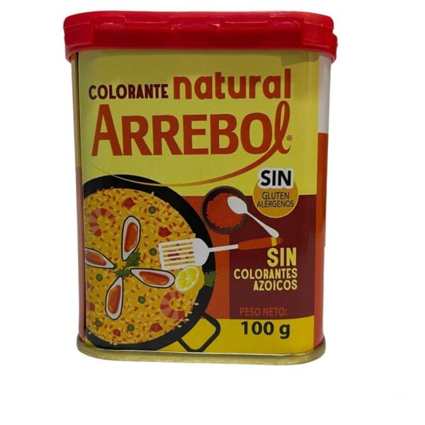 Colorante Natural Arrebol, Muñoz y Pujante, 100 g