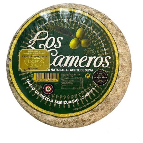 Queso mezcla semicurado, Los Cameros